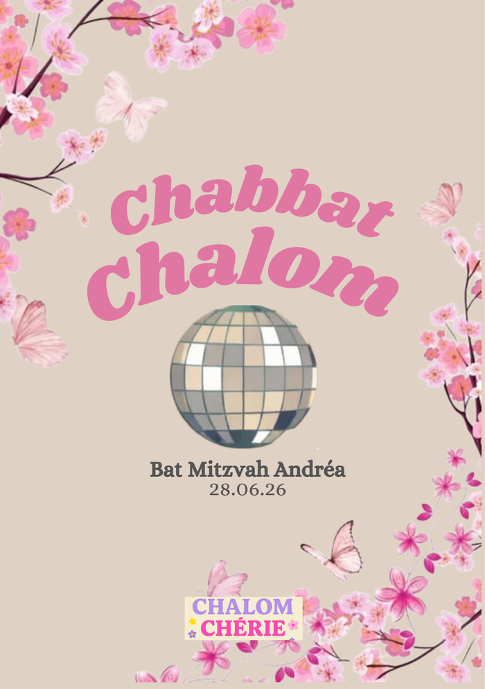 Bat Mitzvah Andréa